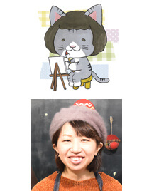 YURIのイラストと顔写真
