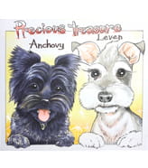 Mamoru作の2匹の犬の似顔絵